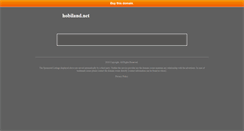 Desktop Screenshot of hobiland.net